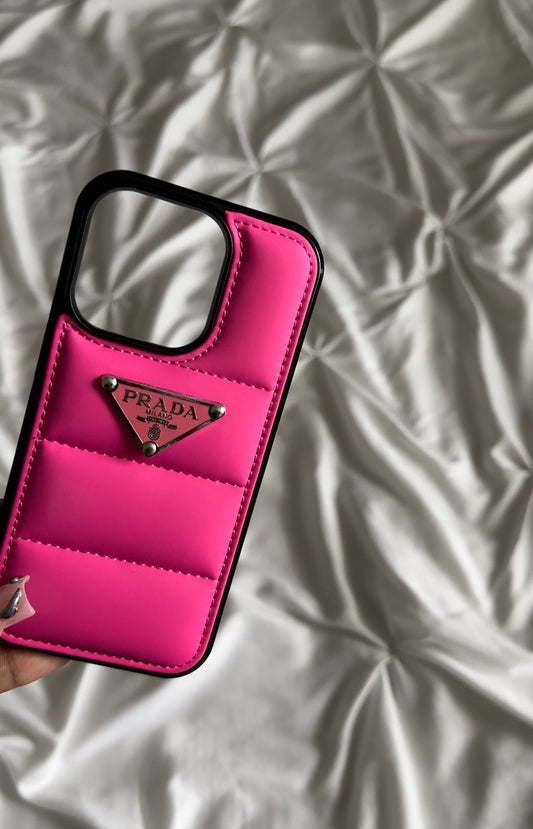 Pink Puffer Prad IPhone Case
